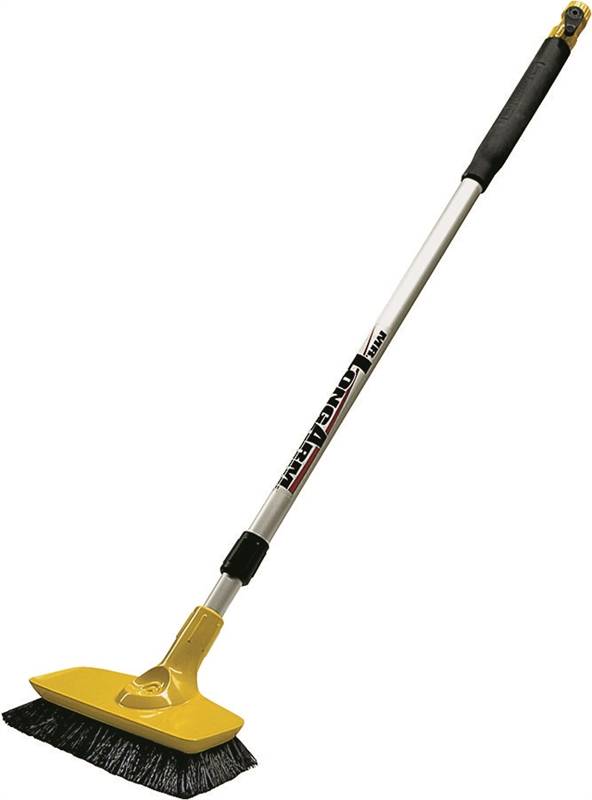 MR.LONGARM Mr. LongArm Woodmates Telewash II 8689 Deck Brush, 3.5 to 6.1 ft OAL