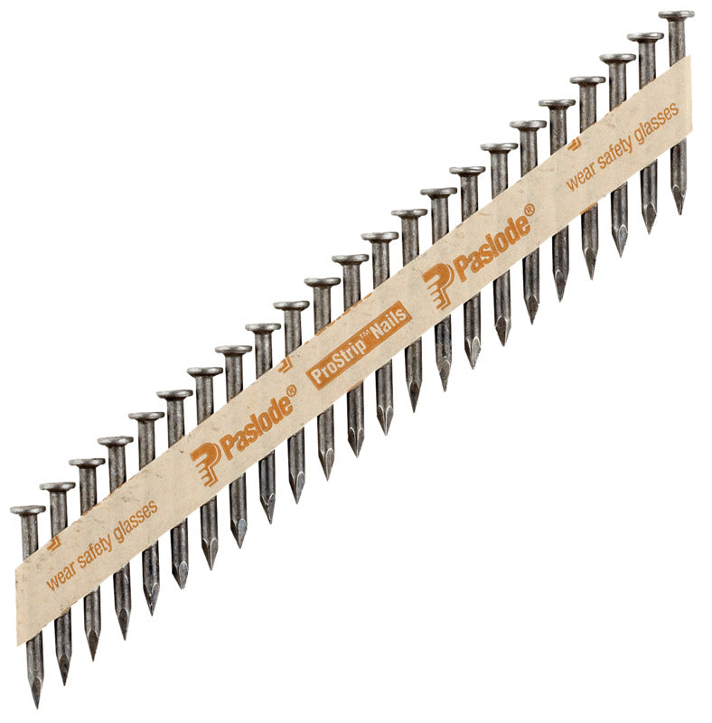 PASLODE Paslode Positive Placement 650027 Series Connector Nail, Paper Tape Collation, 2-1/2 in L, Steel, Brite HARDWARE & FARM SUPPLIES PASLODE