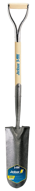 JACKSON Jackson J-450 Series 1230700 Pony Drain Spade, 5-1/2 in W Blade, Steel Blade, Hardwood Handle, 27 in L Handle LAWN & GARDEN JACKSON