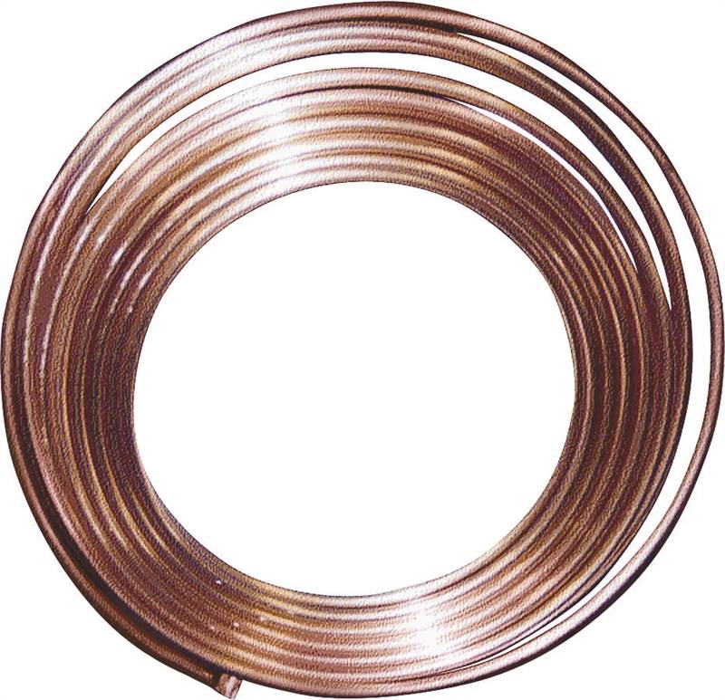 B & K INDUSTRIES Streamline REF-3/16 Copper Tubing, 3/16 in OD, 50 ft L, Soft, Coil