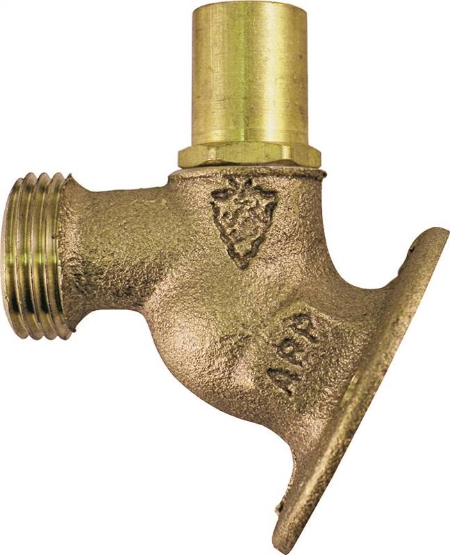ARROWHEAD Arrowhead Brass 355LSLF Key Lockshield Sillcock Valve, 3/4 x 3/4 in Connection, FIP x Male Hose, 8 to 9 gpm, Bronze Body PLUMBING, HEATING & VENTILATION ARROWHEAD