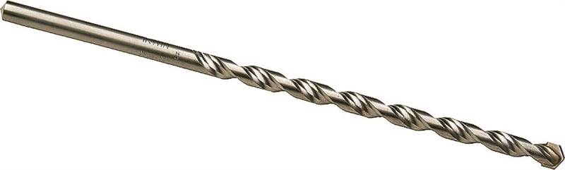IRWIN Irwin 326007 Rotary Hammer Drill Bit, 1/4 in Dia, 12 in OAL, Percussion, Twist Flute, 2-Flute, 1/4 in Dia Shank TOOLS IRWIN