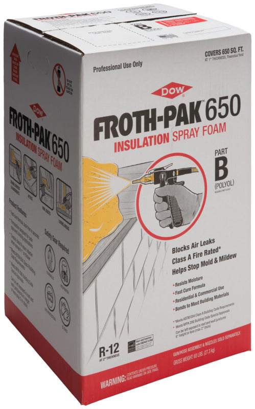 FROTH-PAK SEALANT FOAM INSULATION 650 B PAINT FROTH-PAK