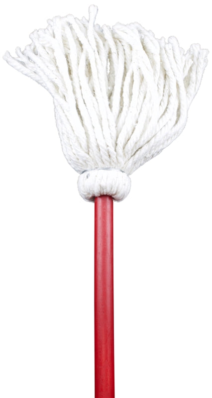 ZEPHYR MANUFACTURING Zephyr 19010 Toy Mop, Cotton, Red CLEANING & JANITORIAL SUPPLIES ZEPHYR MANUFACTURING