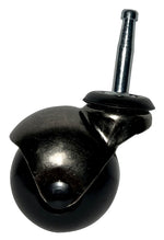 DH CASTERS Dh Casters C-H20S1AB Ball Caster, Stem and Wood Socket Mounting, 4 in H Dimensions, 2 in Dia Wheel, Rubber Wheel, 90 lb HARDWARE & FARM SUPPLIES DH CASTERS