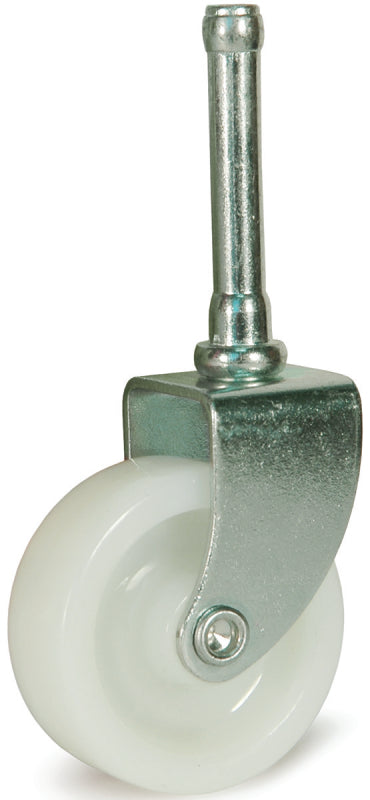 DH CASTERS Dh Casters C-R158S1Z Swivel Caster, Stem and Socket Mounting, 1-7/8 in H Dimensions, 1-5/8 in Dia Wheel, 5/8 in W Wheel HARDWARE & FARM SUPPLIES DH CASTERS