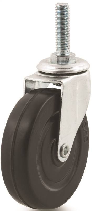 DH CASTERS Dh Casters C-L30T2RS Swivel Caster, Threaded Mounting, 3-5/8 in H Dimensions, 3 in Dia Wheel, 13/16 in W Wheel, 110 lb HARDWARE & FARM SUPPLIES DH CASTERS
