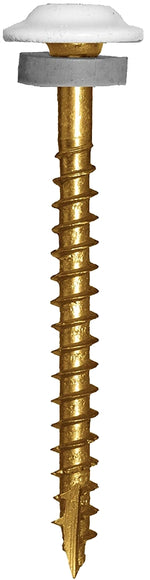 GRK FASTENERS GRK Fasteners 120670 Cabinet Screw, #8 Thread, 1-1/2 in L, W-Cut Thread, Low-Profile, Washer Head, Star Drive, 80 PK HARDWARE & FARM SUPPLIES GRK FASTENERS