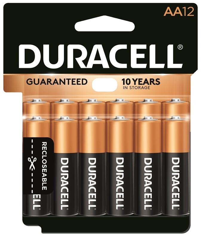 DURACELL BATTERY ALKALINE CU TOP 12/AA ELECTRICAL DURACELL