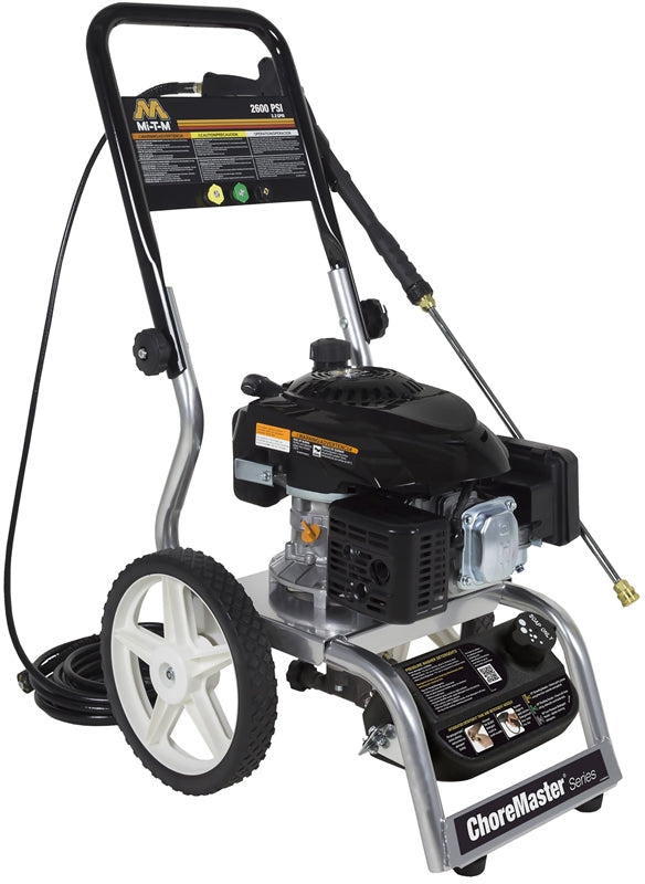 MI-T-M Mi-T-M ChoreMaster Series CV-2600-4MMC Pressure Washer, Gasoline, 170 cc Mi-T-M OHV Engine, 170 cc Engine Displacement OUTDOOR LIVING & POWER EQUIPMENT MI-T-M