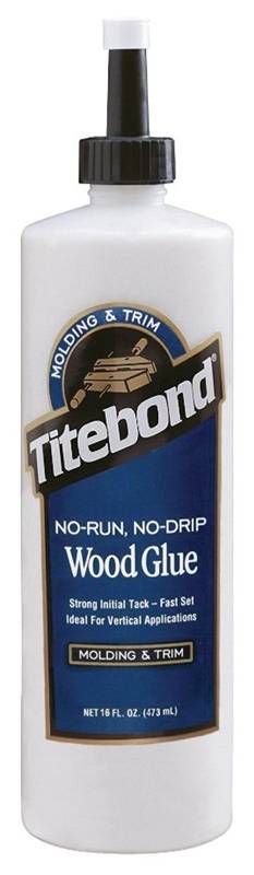 TITEBOND Titebond 2404 Wood Glue, White, 16 oz Bottle PAINT TITEBOND   