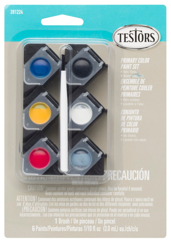 TESTORS Testors 281224 Paint Pod Set, 0.1 oz PAINT TESTORS   