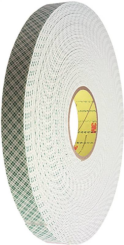 SCOTCH 3M 4016-1/2 Tape, 36 yd L, 1/2 in W, Off-White PAINT SCOTCH   