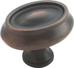 AMEROCK Amerock BP26127ORB Cabinet Knob, 1-3/16 in Projection, Traditional, Zinc, Oil-Rubbed Bronze