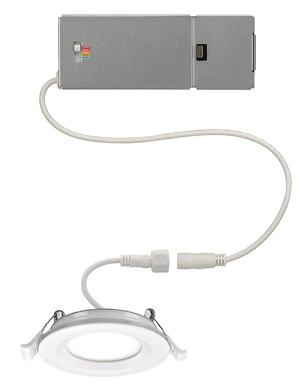 ETI ETI DLLP-NL Series 53826102 Downlight with Nightlight, 9.06 W, 120 V, LED Lamp, Aluminum ELECTRICAL ETI