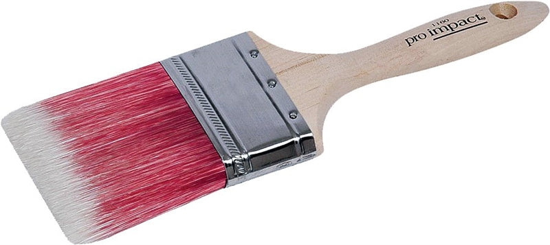 LINZER Linzer WC 1160-4 Paint Brush, 4 in W, 3-1/2 in L Bristle, Polyester Bristle, Beaver Tail Handle PAINT LINZER   