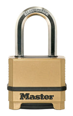 MASTER LOCK Master Lock Magnum Series M175XDLFCCSEN Padlock, 5/8 in Dia Shackle, Boron Carbide Steel Shackle, Steel Body HARDWARE & FARM SUPPLIES MASTER LOCK   