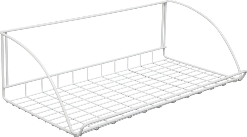 CLOSETMAID ClosetMaid 8279 Laundry Shelf, 12 in L, 24 in W, Steel, White HARDWARE & FARM SUPPLIES CLOSETMAID