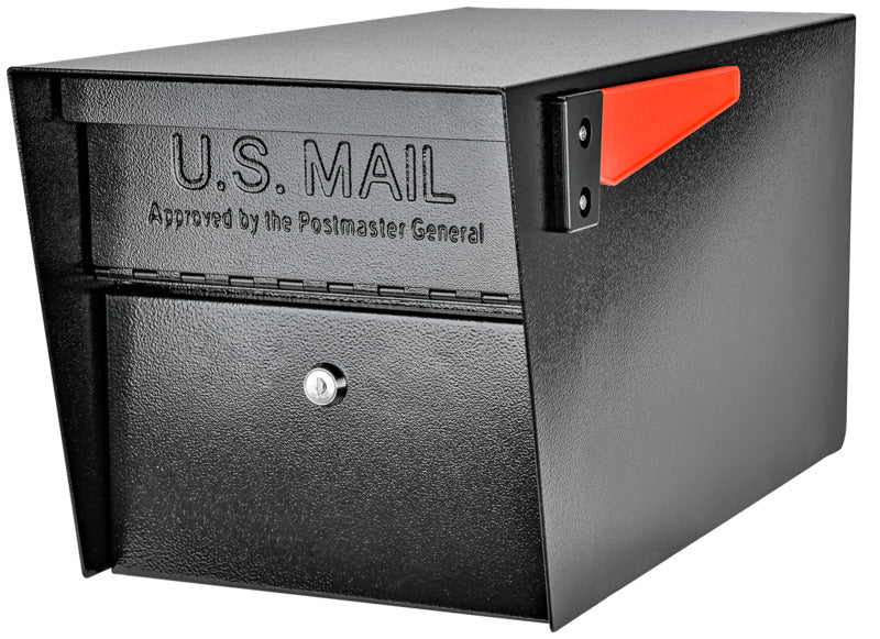 MAIL BOSS Mail Boss 7506 Curbside Mailbox, Steel, Powder-Coated, 10-3/4 in W, 21 in D, 11-1/4 in H, Black HARDWARE & FARM SUPPLIES MAIL BOSS