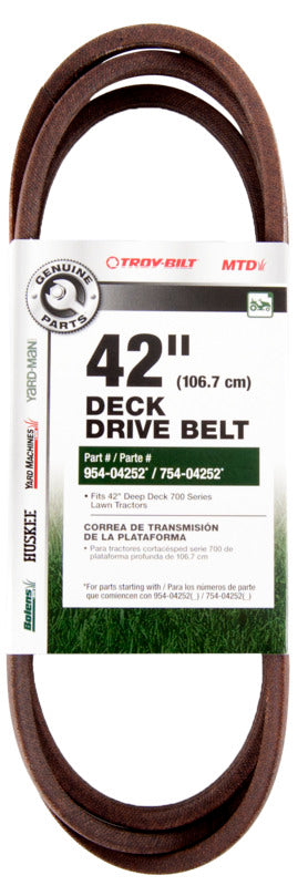 MTD MTD 490-501-M008 Hydrostatic Transmission Drive Belt, 84 in L, 1/2 in W OUTDOOR LIVING & POWER EQUIPMENT MTD