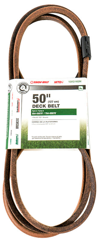 MTD MTD 490-501-M070 Deck Drive Belt, 143-1/2 in L, 0.66 in W, 50 in Deck OUTDOOR LIVING & POWER EQUIPMENT MTD