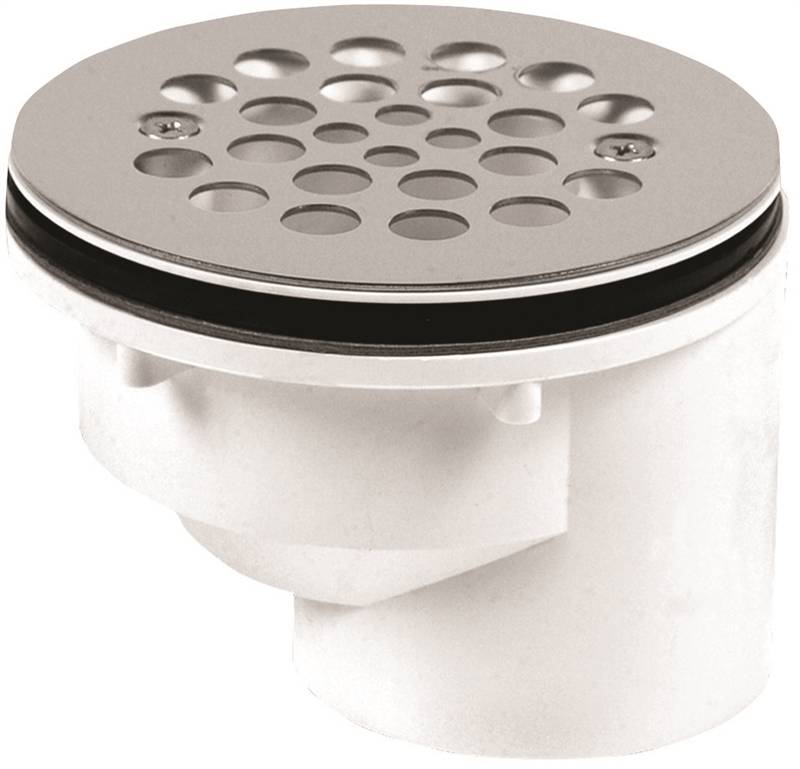 OATEY Oatey 42787 Shower Drain, PVC, Black/White PLUMBING, HEATING & VENTILATION OATEY