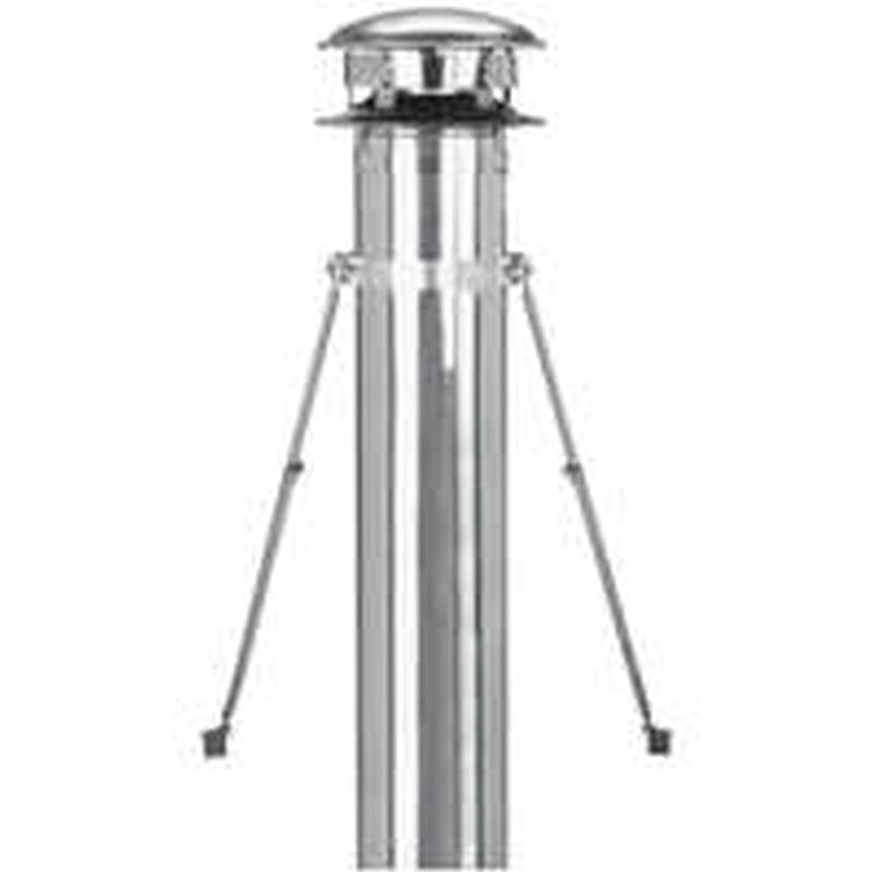 SELKIRK Selkirk 207440 Roof Brace Kit, Stainless Steel, Includes: (1) Support Band, (1) Adjustable Tube PLUMBING, HEATING & VENTILATION SELKIRK