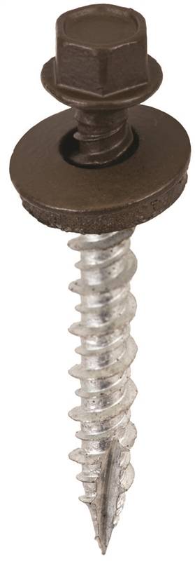 ACORN INTERNATIONAL Acorn International SW-MW15BS250 Screw, High-Low, Twin Lead Thread, Hex Drive, Self-Tapping, Burnished Slate, 250/BAG HARDWARE & FARM SUPPLIES ACORN INTERNATIONAL