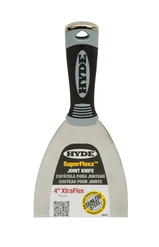 HYDE Hyde 06557 Joint Knife, 4 in W Blade, Stainless Steel Blade, Flexible Blade BUILDING MATERIALS HYDE