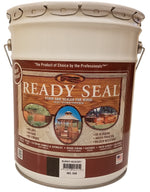 READY SEAL Ready Seal 545 Exterior Wood Stain, Flat, Burnt Hickory, Liquid, 5 gal PAINT READY SEAL   