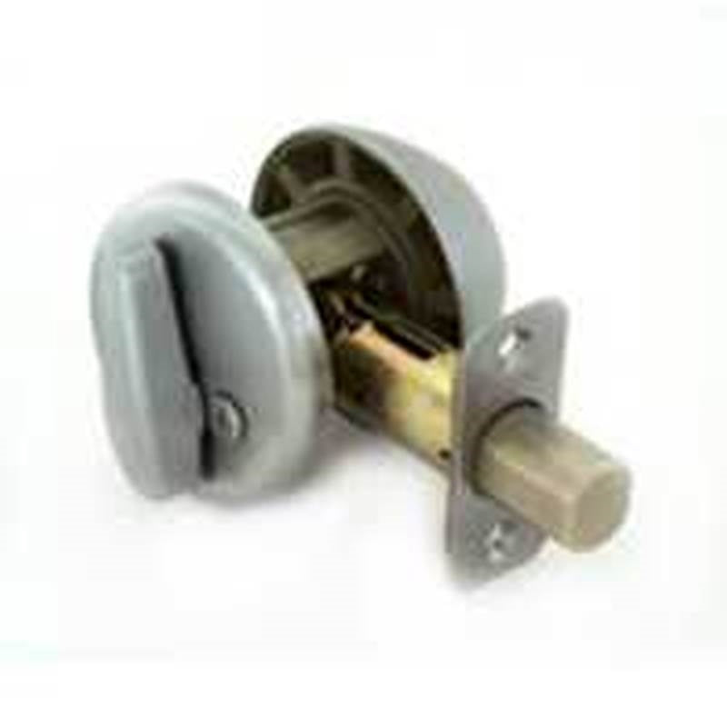 SCHLAGE LOCK Schlage B60626 Deadbolt, 1 Grade, SC1 Key, Metal, Satin Chrome, 2-3/8, 2-3/4 in Backset, C Keyway HARDWARE & FARM SUPPLIES SCHLAGE LOCK