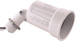 HUBBELL Hubbell 5606-1 Lamp Holder, Weatherproof, 5 in L x 2.094 in W x 2.094 in H Dimensions, 120 V, 75 to 150 W, White ELECTRICAL HUBBELL