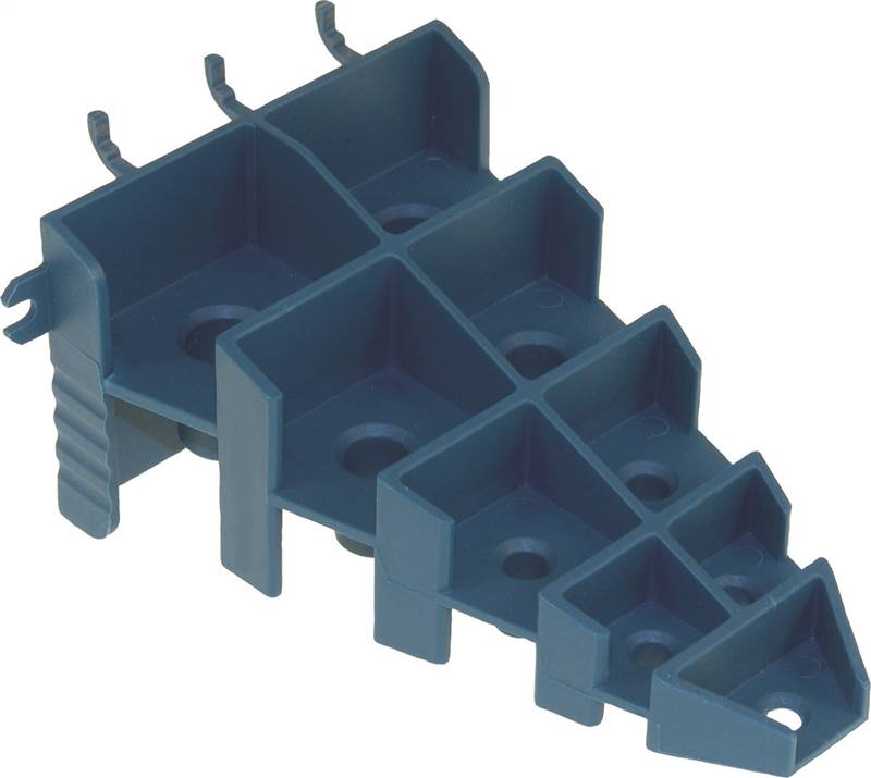 CRAWFORD Crawford PBS9 Screwdriver Holder, Light-Duty, Plastic, Blue, For: 1/8 in or 1/4 in Pegboard HARDWARE & FARM SUPPLIES CRAWFORD