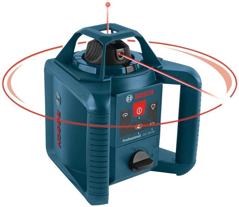 S-B POWER TOOL Bosch GRL900-20HVK Self-Leveling Rotary Laser Kit, 1000 ft, +/- 1/8 in Accuracy
