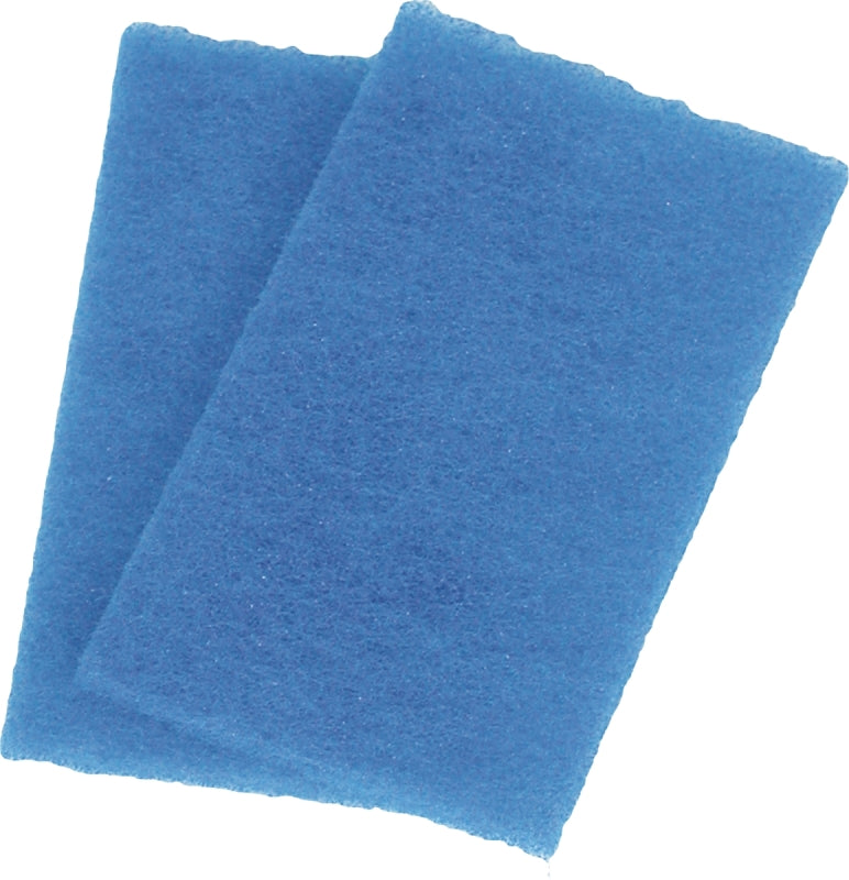 BIRDWELL CLEANING Birdwell 355-36 Scouring Pad, 6 in L, 3-1/2 in W, Blue CLEANING & JANITORIAL SUPPLIES BIRDWELL CLEANING