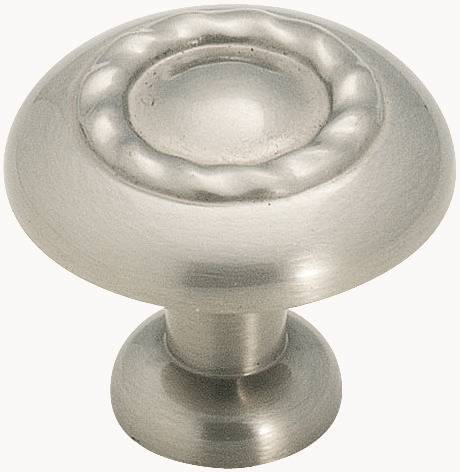 AMEROCK Amerock BP1585G10 Cabinet Knob, 1-1/16 in Projection, Zinc, Satin Nickel HARDWARE & FARM SUPPLIES AMEROCK