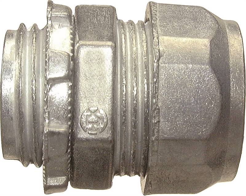 HALEX Halex 02301B Connector, 3/4 in Compression, Zinc, 25/PK ELECTRICAL HALEX