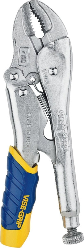 IRWIN Irwin IRHT82580/7T Locking Plier, 7 in OAL, 1-1/2 in Jaw Opening, Comfort-Grip Handle