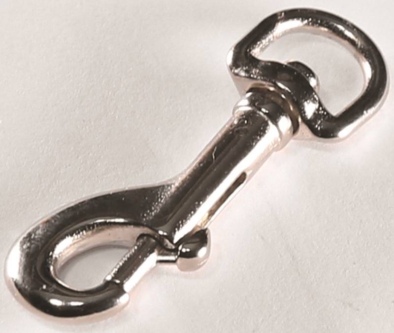 BARON Baron 5300-3/8 Bolt Snap, Zinc, Nickel