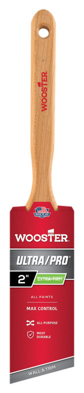 WOOSTER BRUSH Wooster 4153-2 Paint Brush, 2 in W, 2-11/16 in L Bristle, Nylon Bristle, Sash Handle PAINT WOOSTER BRUSH   