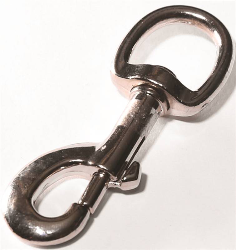 BARON Baron 225-5/8 Bolt Snap, 3/8 in Snap Opening, 110 lb Working Load, Nickel