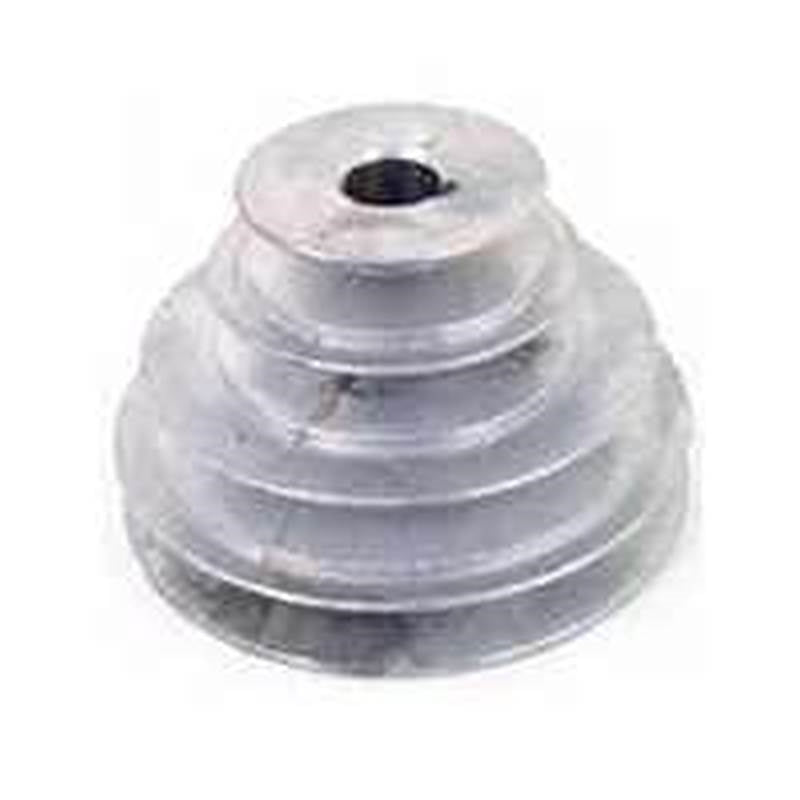 CHICAGO DIE CASTING Cdco 141 1/2 V-Groove Pulley, 1/2 in Bore, 2 in OD, 1/2 in W x 11/32 in Thick Belt, Zinc TOOLS CHICAGO DIE CASTING