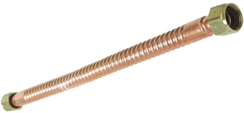 CAMCO USA Camco USA 10063 Water Connector, 3/4 in, FIP, Copper, 18 in L