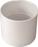 IPEX USA LLC-CANPLAS IPEX 414213BC Sewer Coupling, 3 in, S&D Hub x Sch. 40 Bushing, PVC, White PLUMBING, HEATING & VENTILATION IPEX USA LLC-CANPLAS