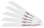 MILWAUKEE Milwaukee 48-00-5093 Reciprocating Saw Blade, 3/4 in W, 8 in L, 8/12 TPI, Bi-Metal Cutting Edge TOOLS MILWAUKEE