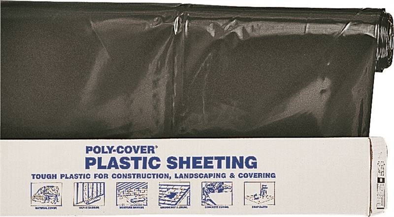 ORGILL POLY Orgill Poly 6X1-B Poly Film, 300 ft L, 12 in W, Black HARDWARE & FARM SUPPLIES ORGILL POLY