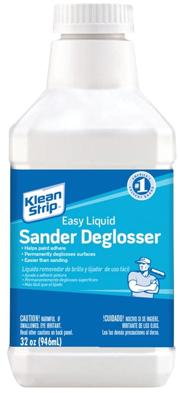 KLEAN STRIP Klean Strip QWN285 Easy Liquid Sander Deglosser, Liquid, 1 qt PAINT KLEAN STRIP