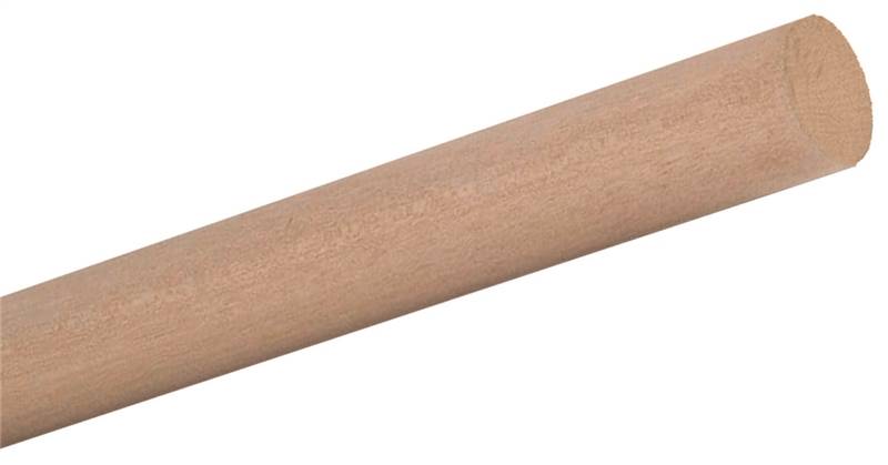 WADDELL Waddell 6506UB Dowel Rod, 3/8 in Dia, 36 in L, Oak Wood AUTOMOTIVE WADDELL