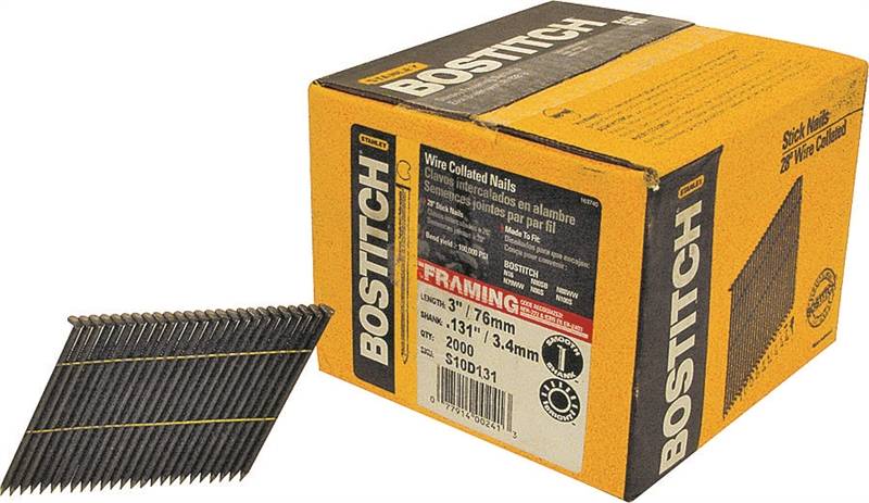 STANLEY-BOSTITCH NAIL FRMG EG SMTH 131X3 HARDWARE & FARM SUPPLIES STANLEY-BOSTITCH