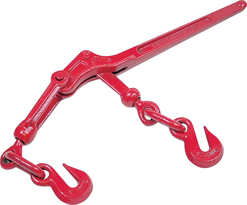 ANCRA Ancra 45943-11 Load Binder, 3/8 to 1/2 in Chain/Rope, 9200 lb Working Load, Steel, Red AUTOMOTIVE ANCRA